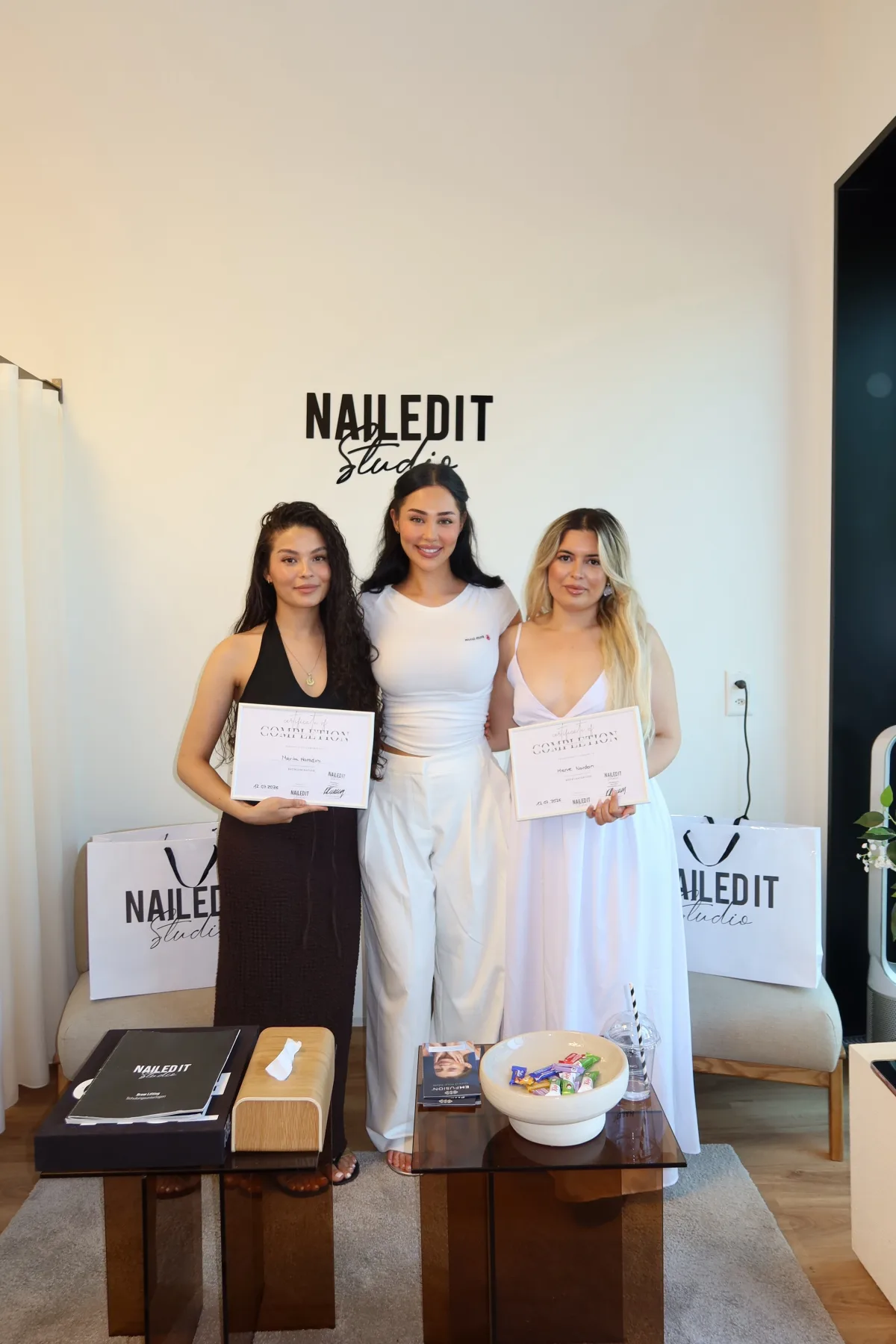 Nailed It Studio Schulungsabschluss