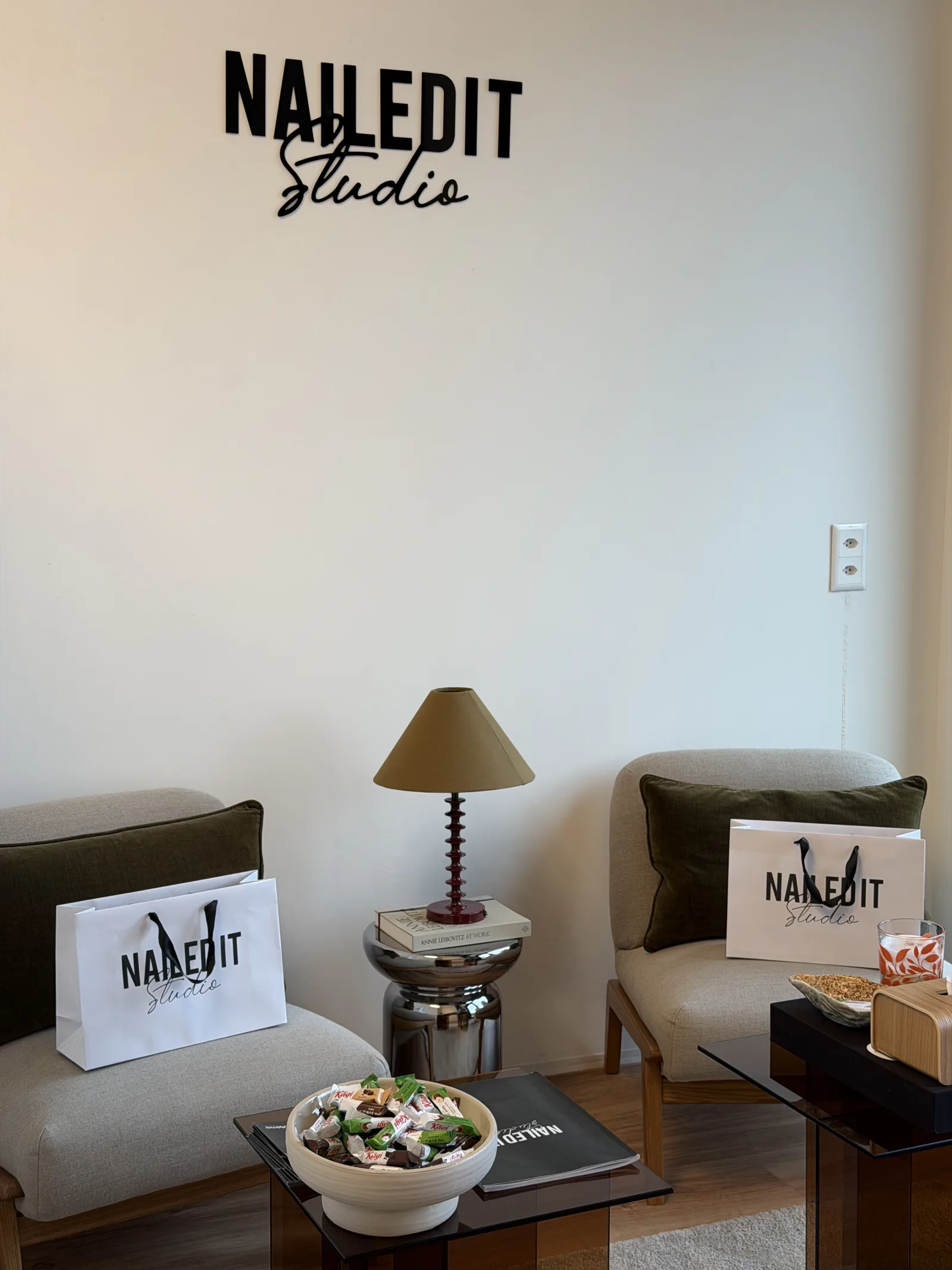 Schulungsraum im Nailed It Studio